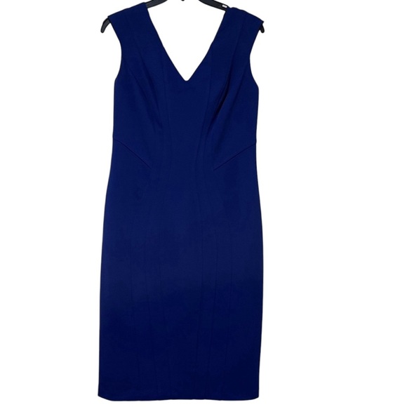 Cachet Dresses & Skirts - Cachet Navy Blue Sleeveless Dress